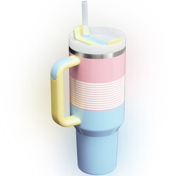 Stanley Pastel Pop Easter Limited Edition QUENCHER H2.0 FLOWSTATE™ TUMBLER 40 OZ - Picture 2 of 4